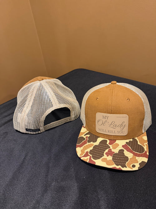 Camo hat