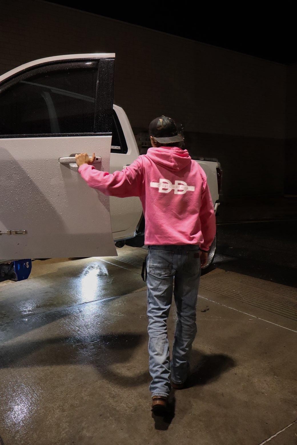 Diesel dreams pink breast cancer awareness hoodies