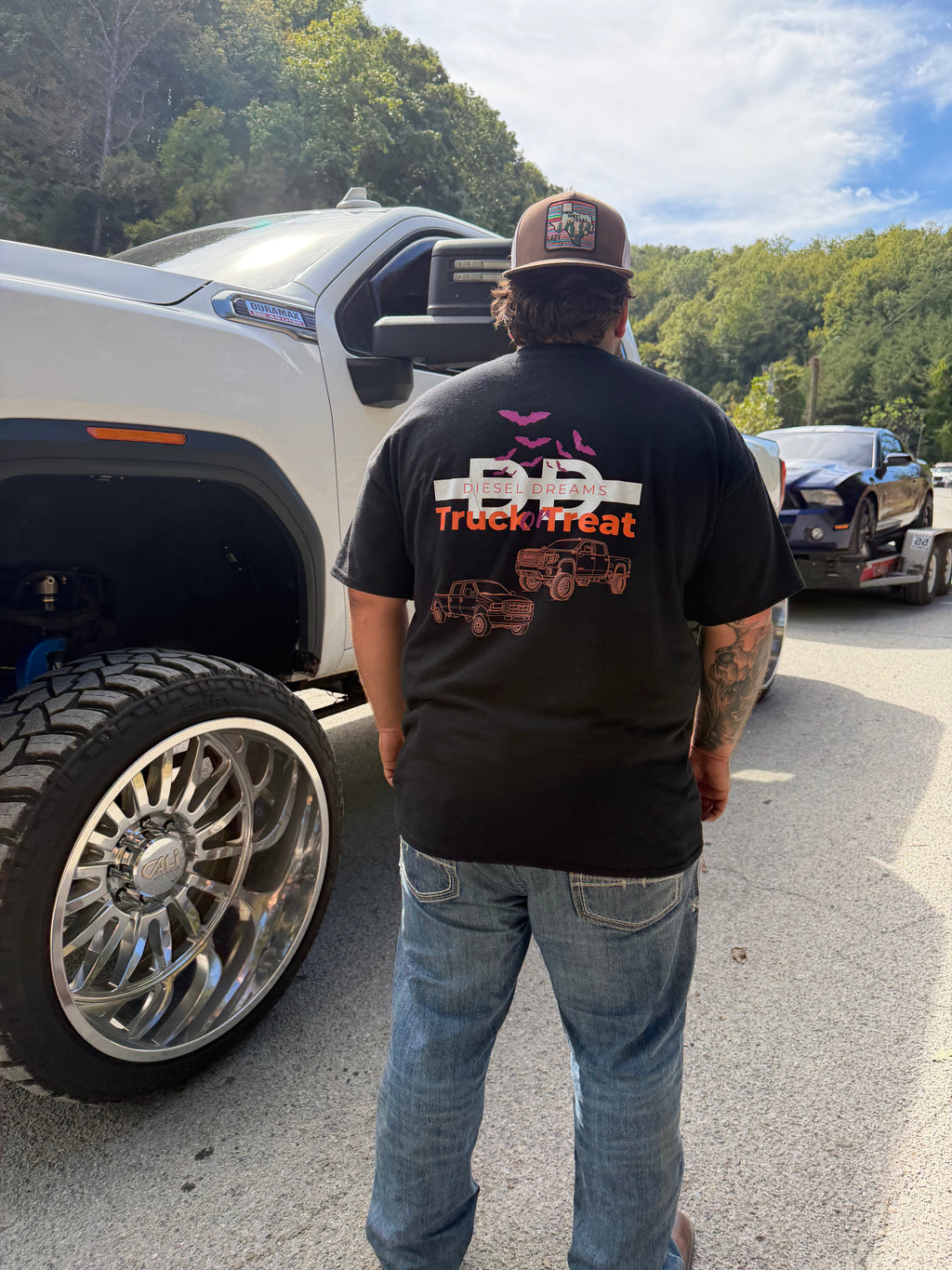 Diesel dreams truck or treat t-shirt