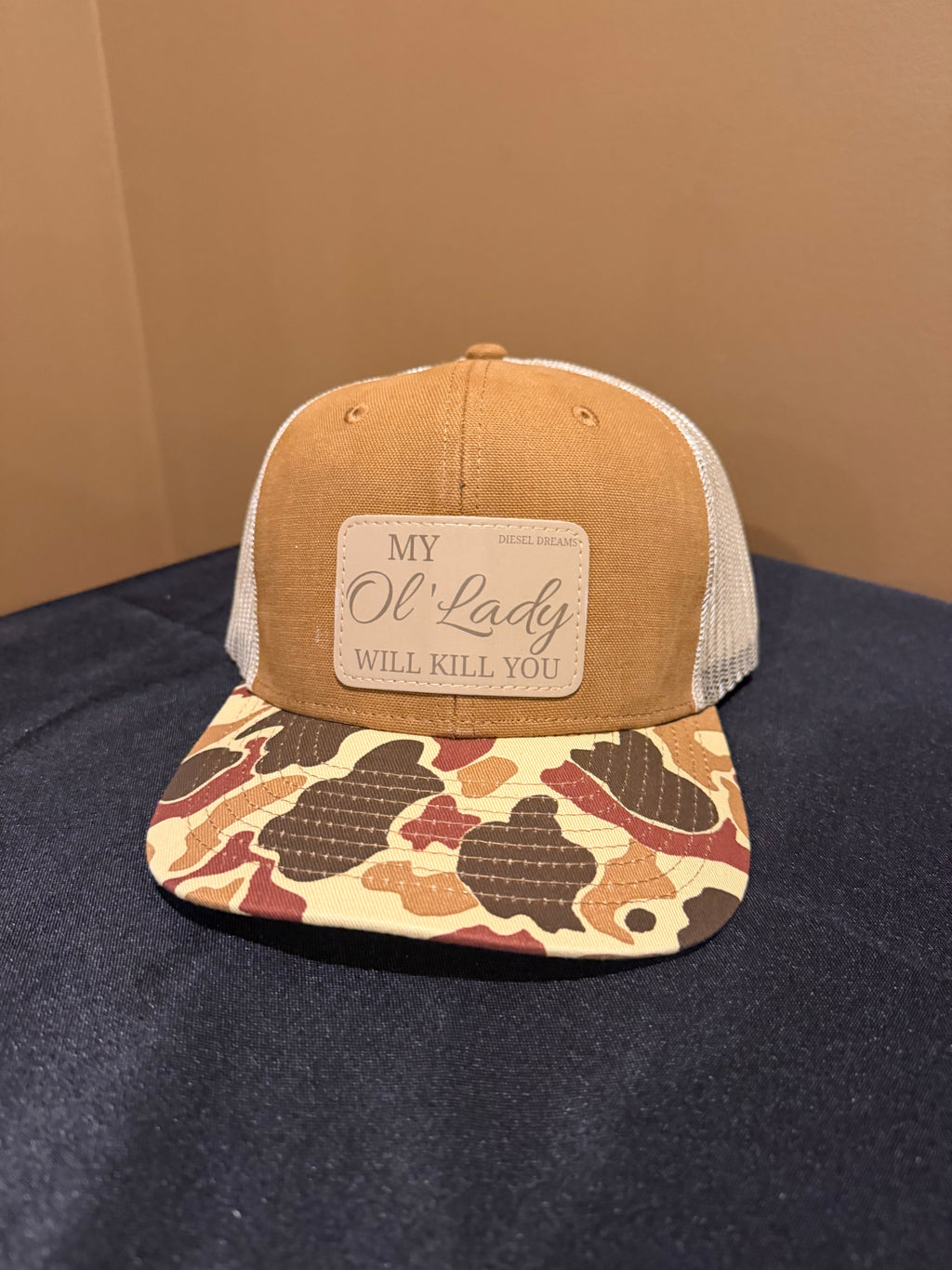 Camo hat