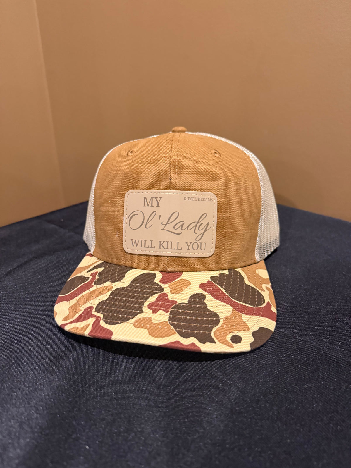 Camo hat