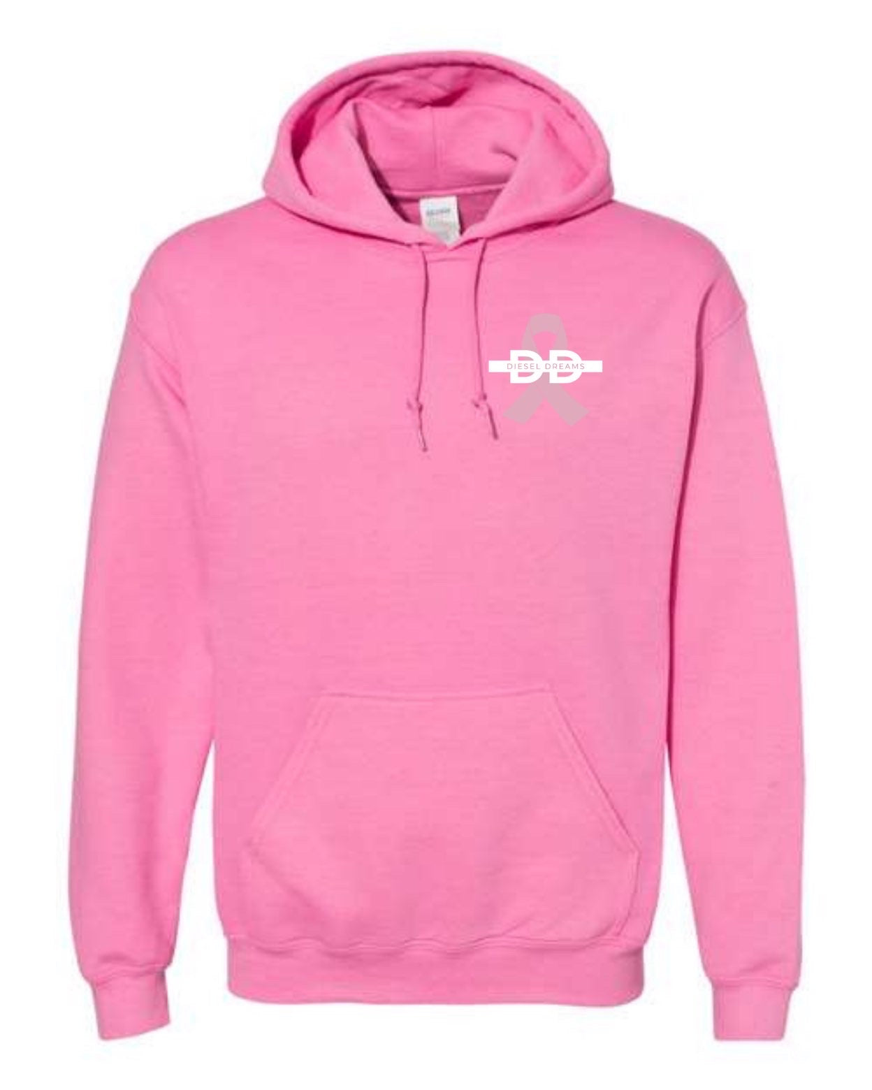 Diesel dreams pink breast cancer awareness hoodies